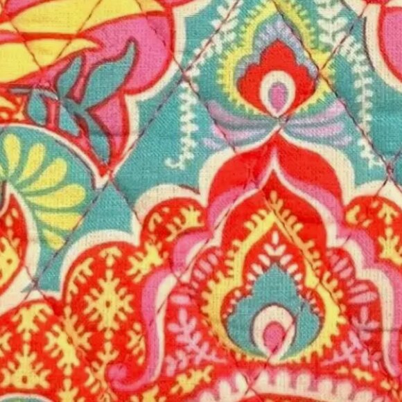 VERA BRADLEY y2k Excellent Crossbody EUC Wallet Purse Paisley In Paradise Strap - Picture 8 of 8